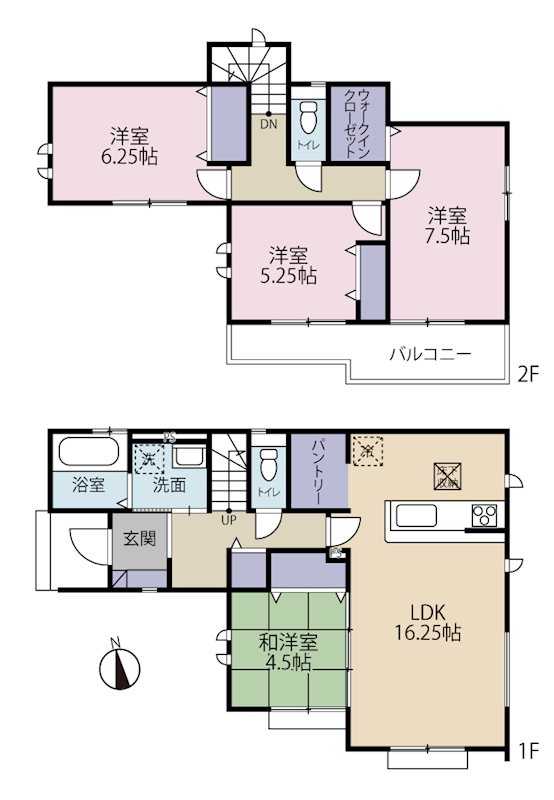 三鷹市上連雀11期 間取り図