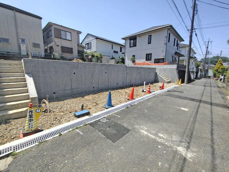 天然無垢材を使用した上質空間　日野市程久保　条件付き売地 間取り図