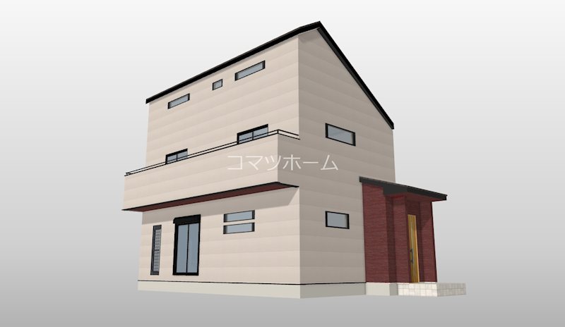 MMプロジェクト　三方角地が生む、陽だまりの住まい 外観写真