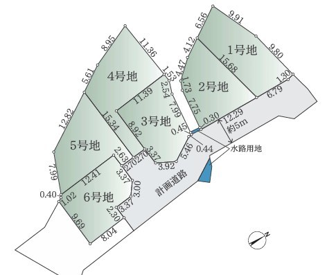 八王子市小比企町1期　6号地     間取り図