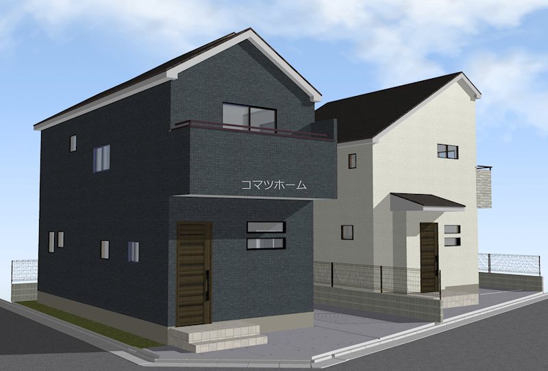 収納力抜群の固定階段式小屋裏収納と、お洒落な外観デザインが魅力です。 その他