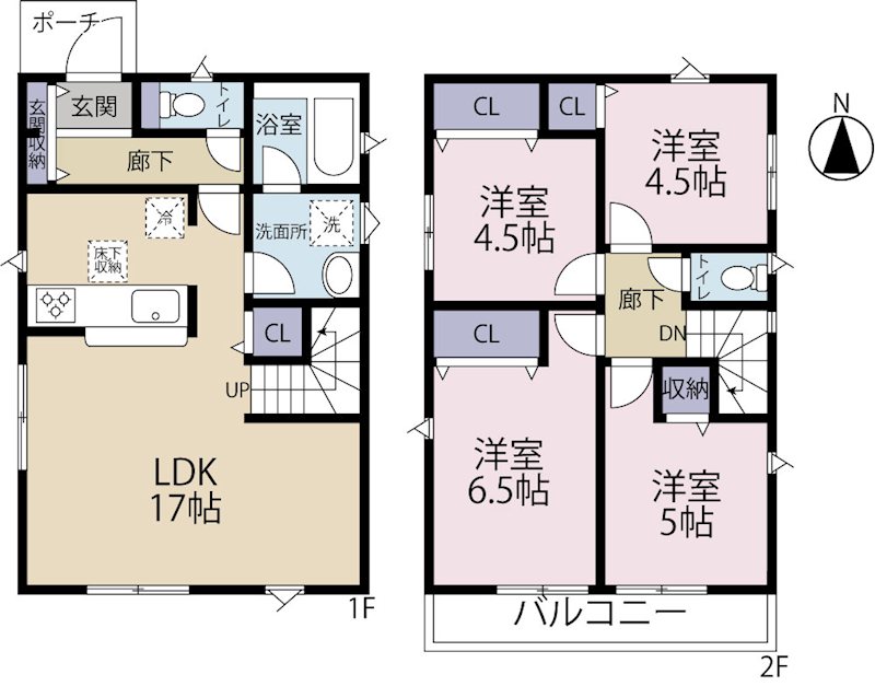 三鷹市北野第8 間取り図