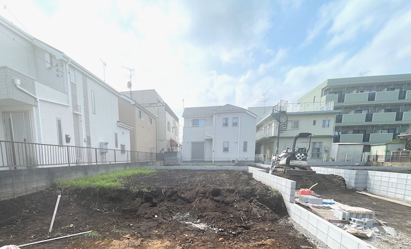 日野市東豊田　新築分譲住宅 外観写真