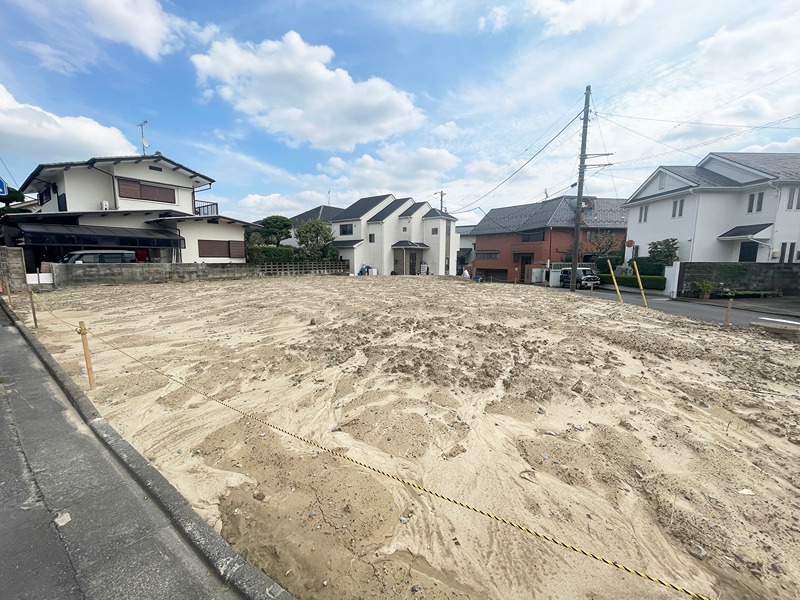約70坪の建築条件なし売地　A区画 現地写真