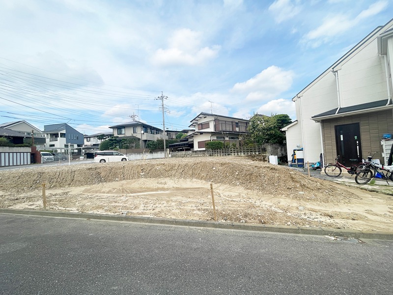 約70坪の建築条件なし売地　A区画 現地写真