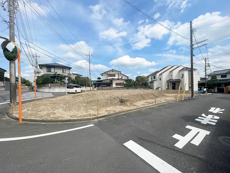 約70坪の建築条件なし売地　A区画 現地写真