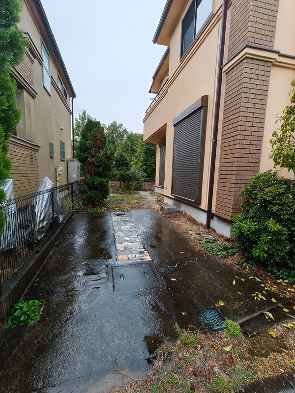 東京都立川市幸町５丁目 現地写真（庭）
