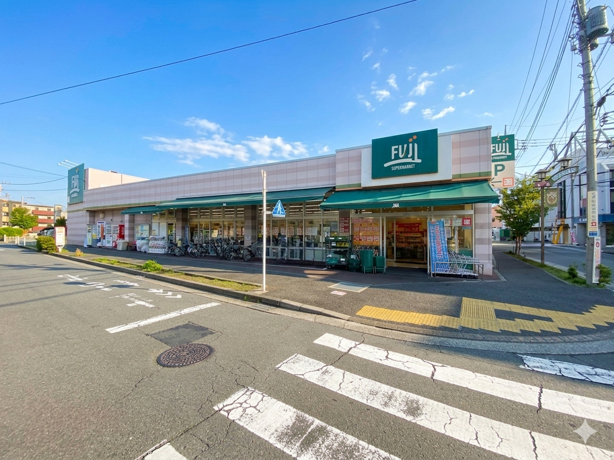 聖蹟桜ケ丘　徒歩15分　新築分譲住宅 スーパー