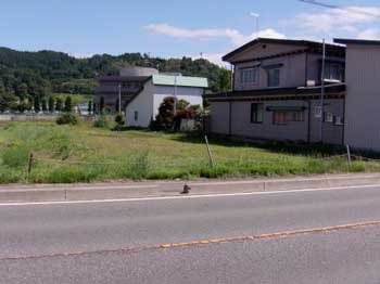 平川市碇ヶ関字山神堂土地 間取図・土地図