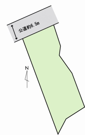 国吉字坂本土地 間取図・土地図