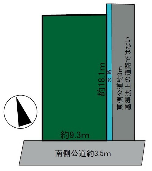 田町５丁目土地建物付 間取図・土地図