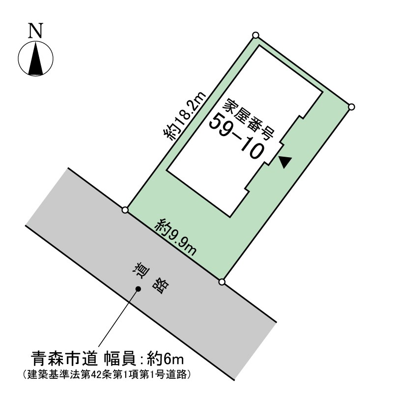 パルコート石江【収益物件】 区画図