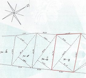 土地　池内道下 間取図・土地図