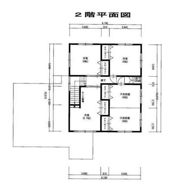 中泊町今泉唐崎240-11他 中古住宅 間取図・土地図