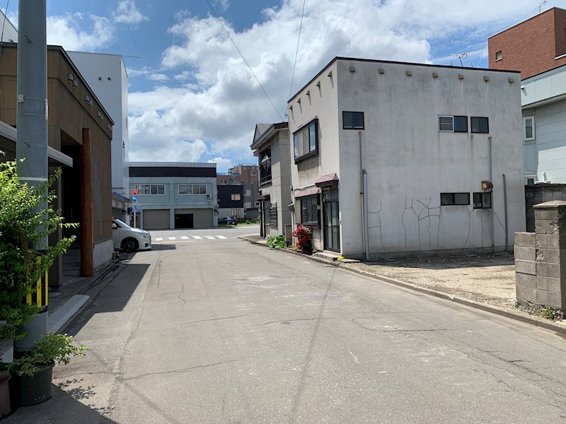 橋本3丁目売地 現地写真（前面道路含む現地写真）