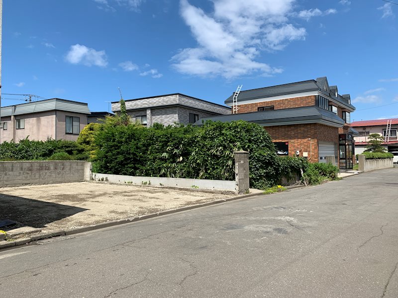 橋本3丁目売地 現地写真（前面道路含む現地写真）