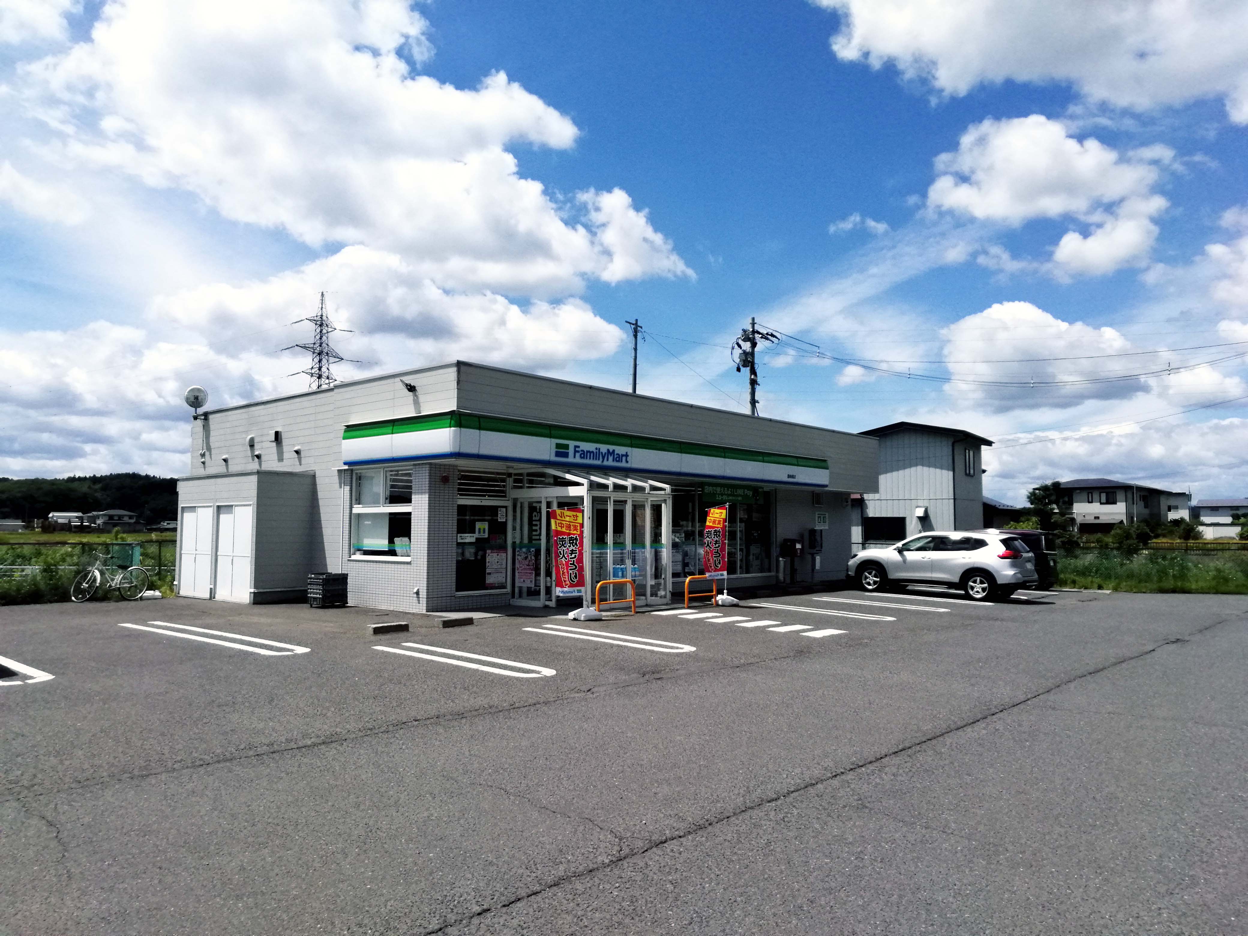 豊崎町浜坂脇売地 コンビニ