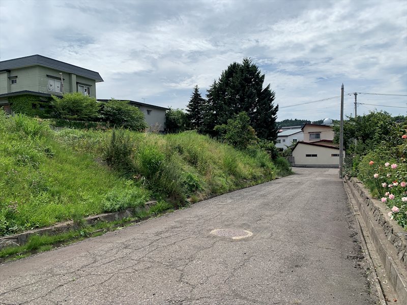 新城平岡売地 現地写真（前面道路含む現地写真）
