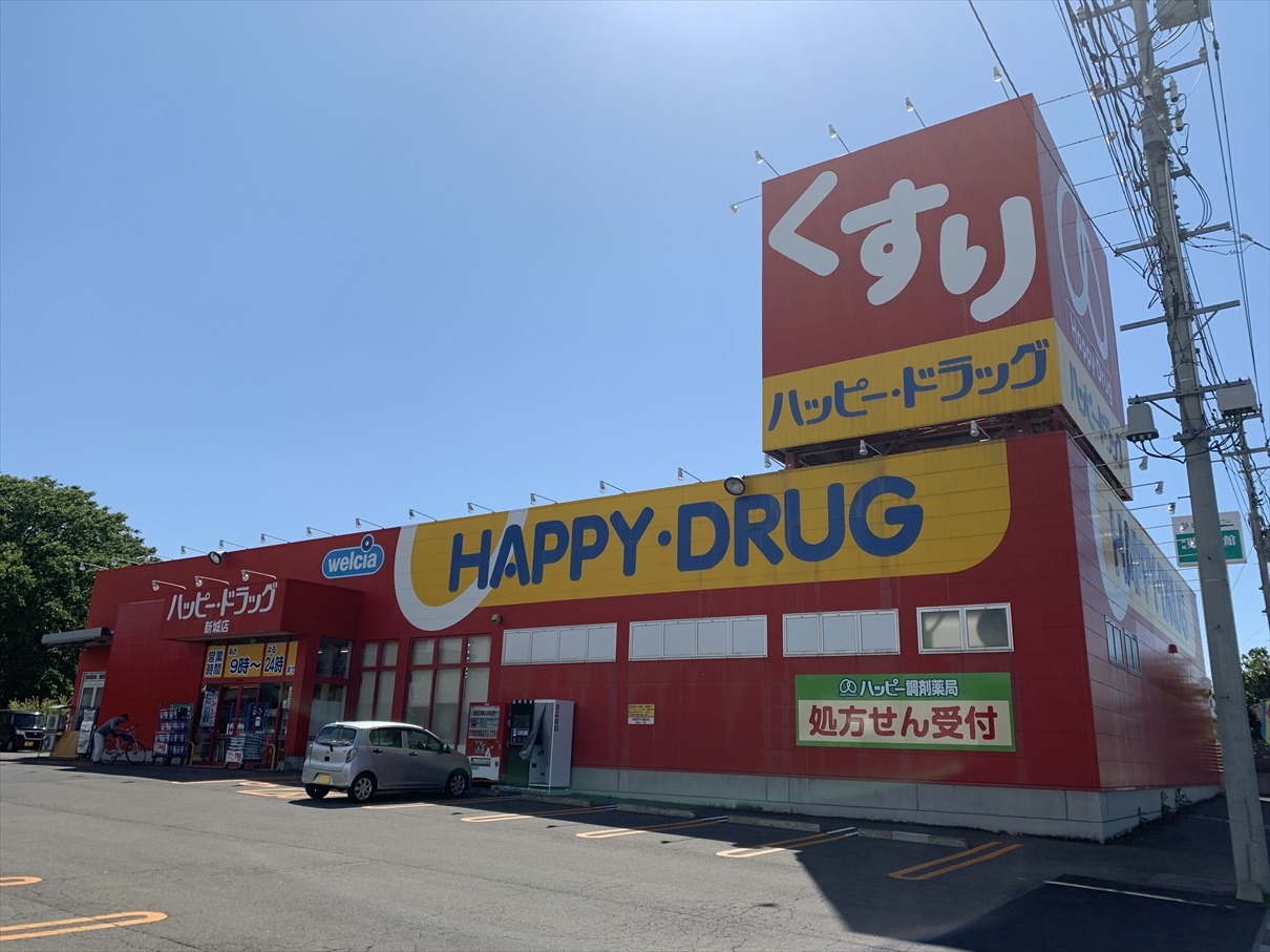 新城平岡売地 ドラッグストア