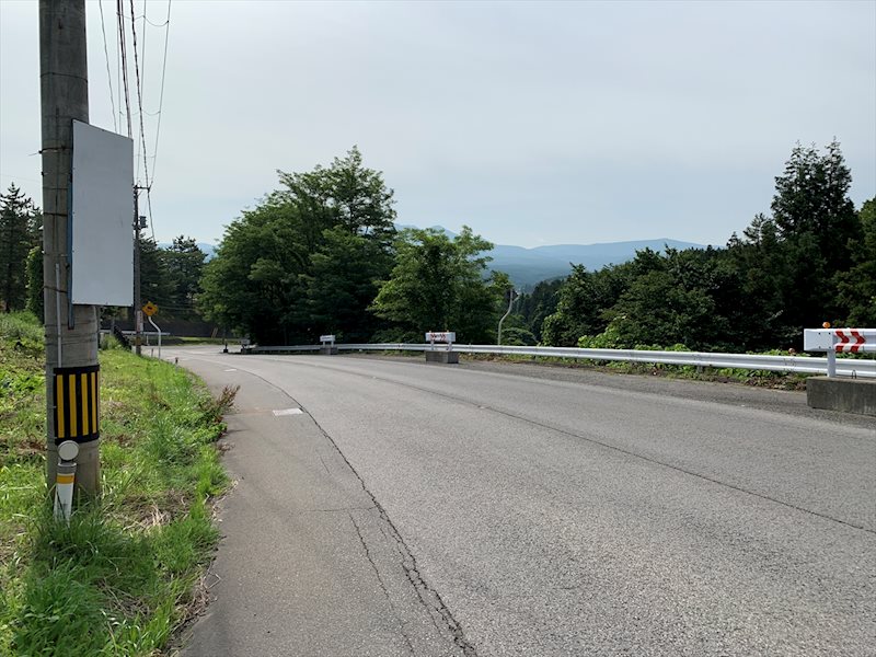 高田朝日山売地 現地写真（前面道路含む現地写真）