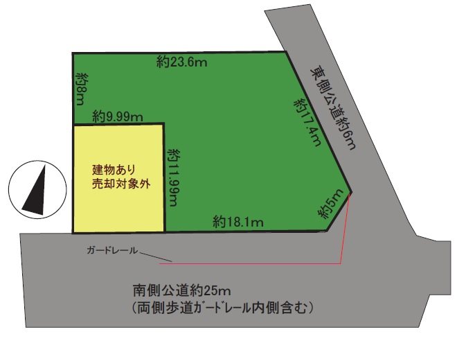 泉野４丁目売土地 間取図・土地図