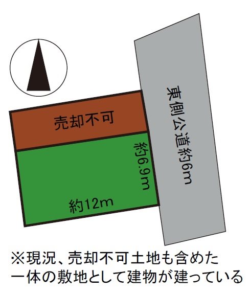 青森県弘前市南大町２丁目 間取図・土地図