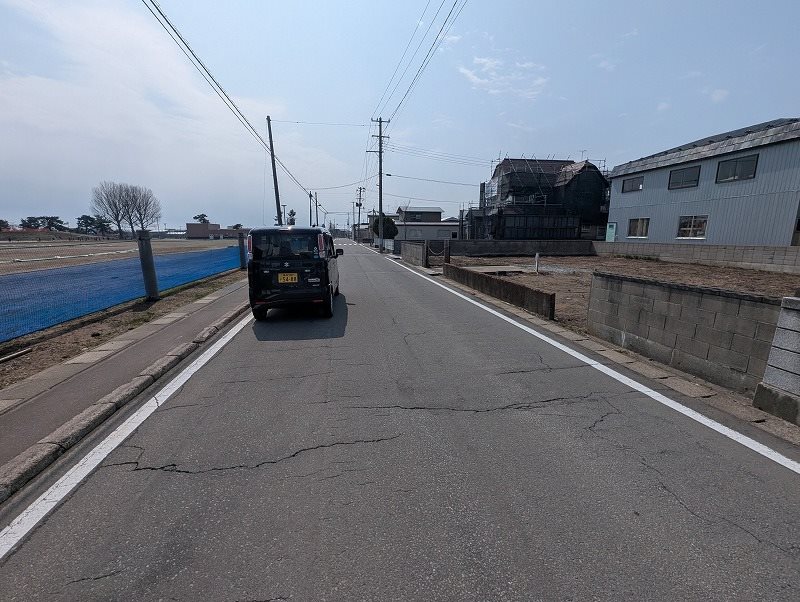 つがる市木造日向40-22土地 現地写真