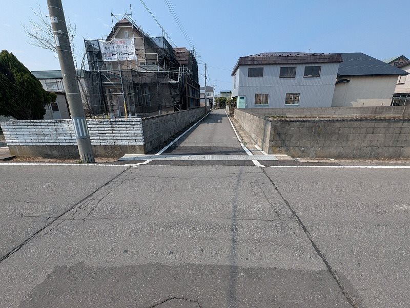 つがる市木造日向40-22土地 現地写真