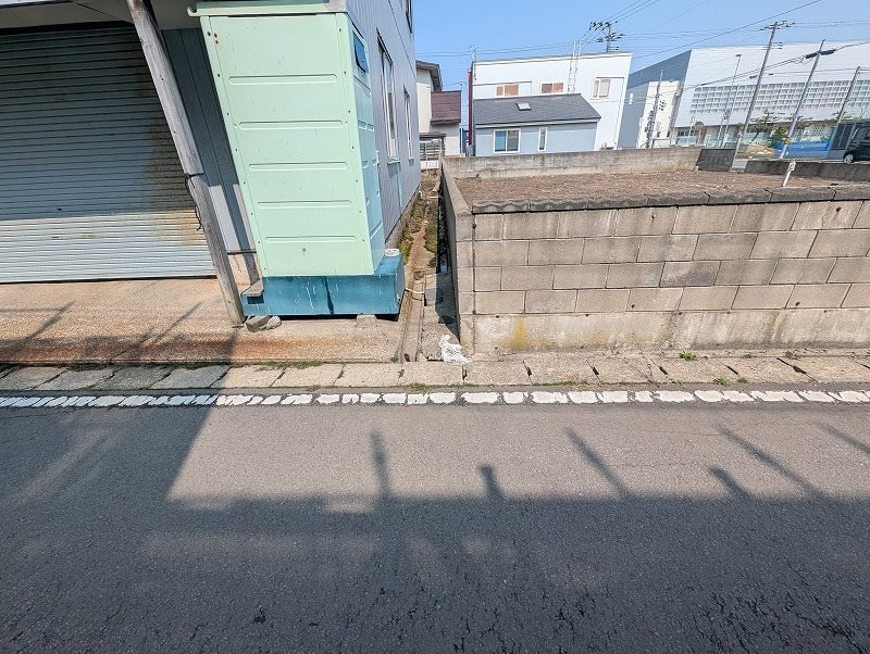 つがる市木造日向40-22土地 現地写真