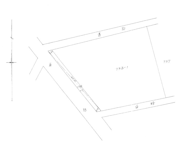 駒込月見野土地 間取図・土地図