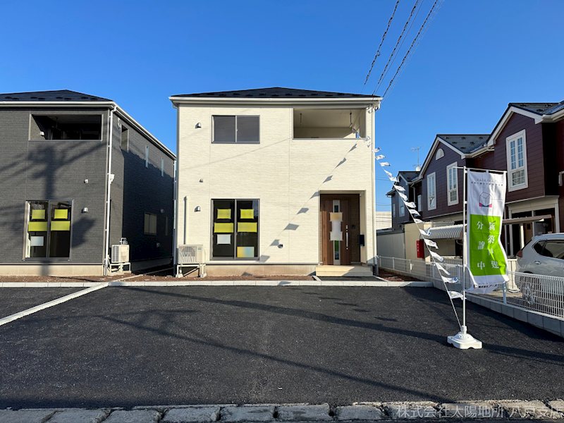 八戸市江陽第8　3号棟 現地写真（駐車場）