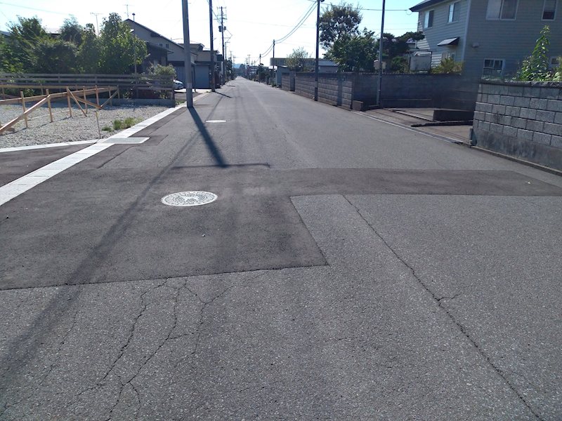 サンアベニュー東台№1 現地写真（前面道路含む現地写真）
