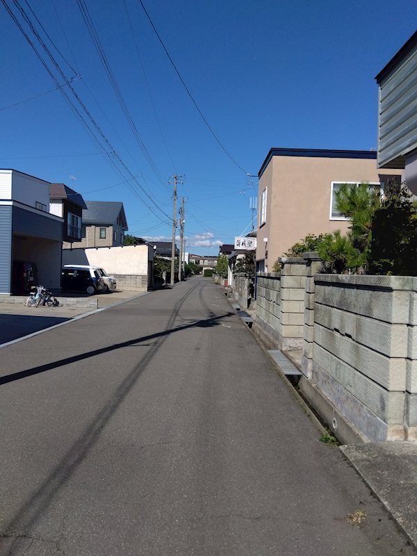 浜の町東２丁目中古住宅 現地写真（前面道路含む現地写真）