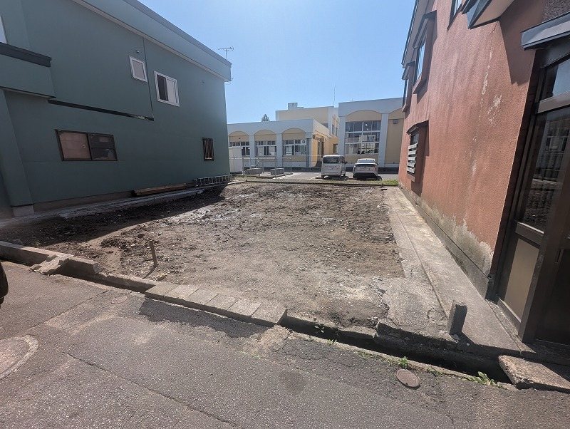 五所川原市蓮沼2-15　土地 現地写真