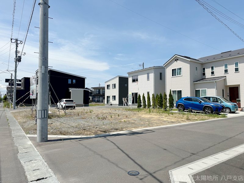 八戸市沼館2丁目　売土地 現地写真