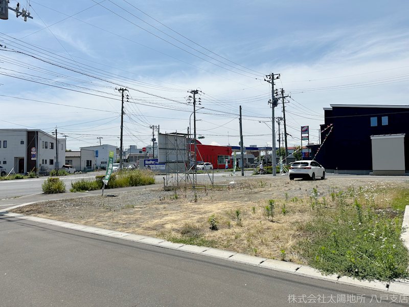 八戸市沼館2丁目　売土地 現地写真