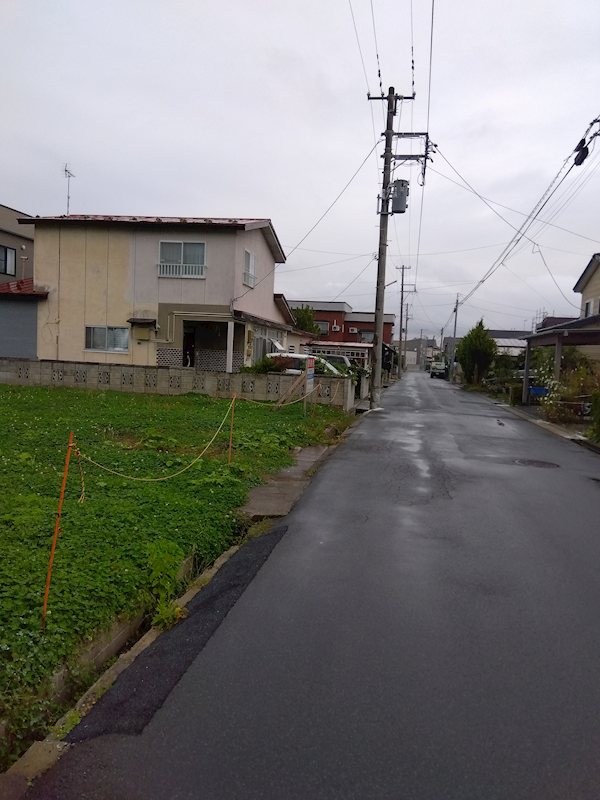 【商談中】松原東5丁目売地 現地写真（前面道路含む現地写真）