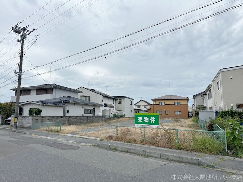 八戸市青葉2丁目　売土地 現地写真