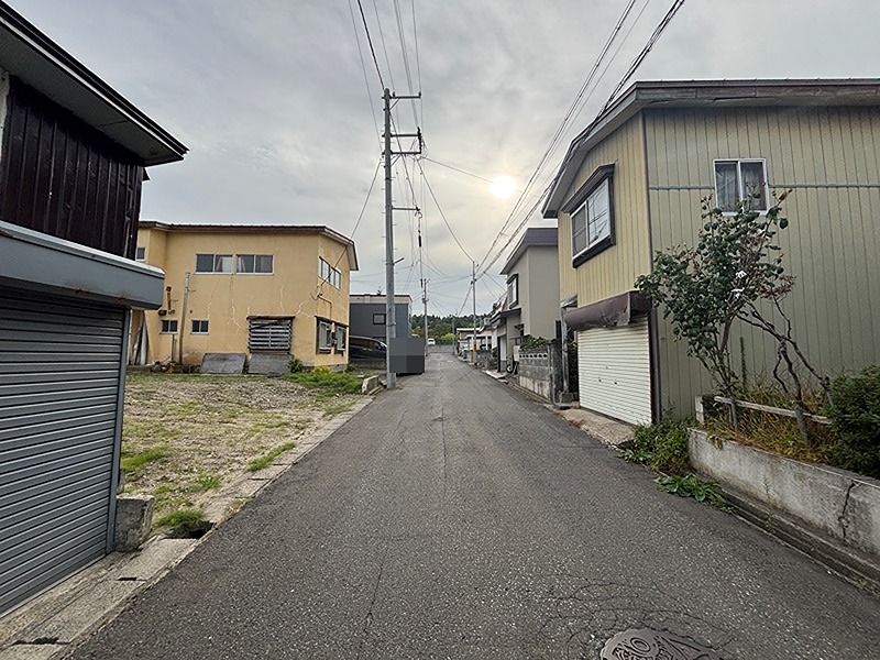 安田近野売地 現地写真（前面道路含む現地写真）