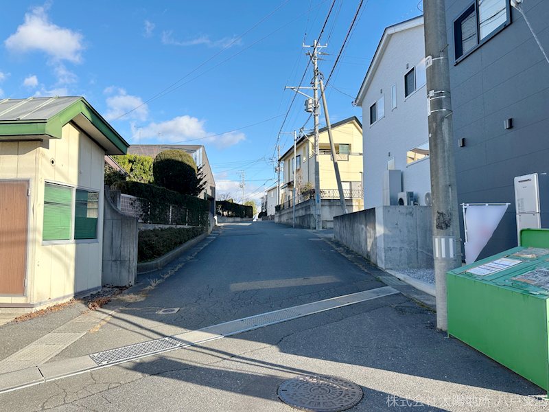 八戸市根城9丁目　新築分譲住宅 現地写真（前面道路含む現地写真）