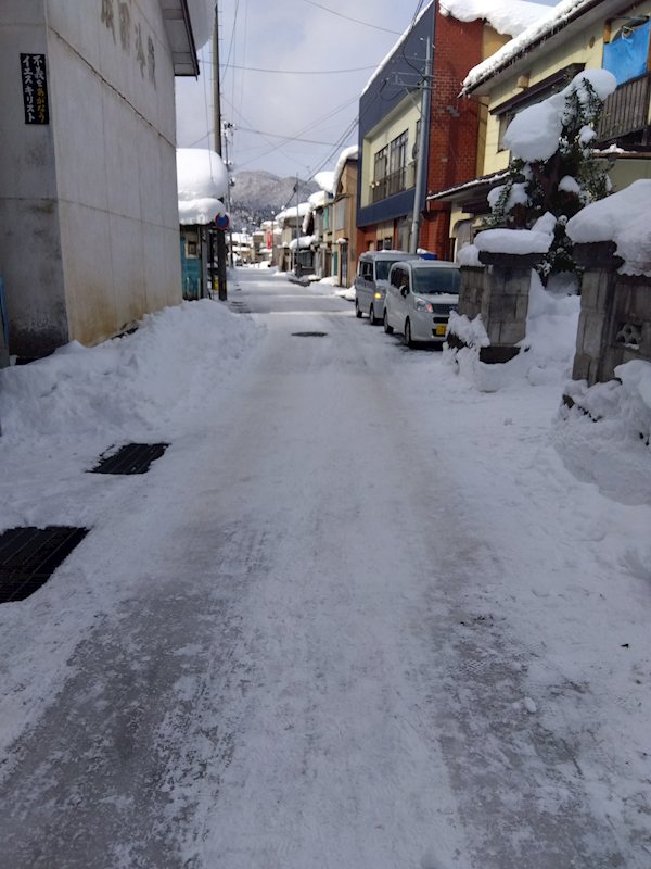 大鰐字前田土地 現地写真（前面道路含む現地写真）