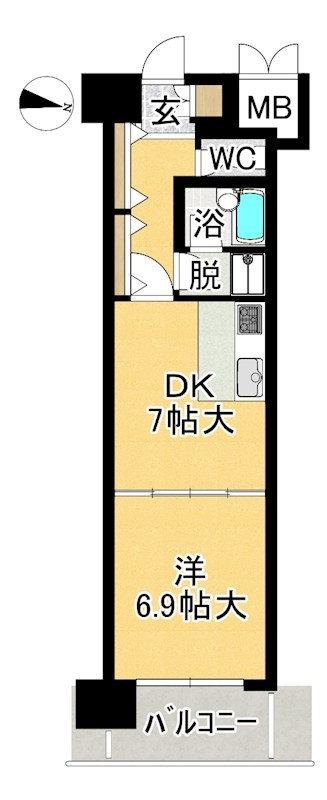 朝日プラザ堤町アーバンステージ 間取図・土地図