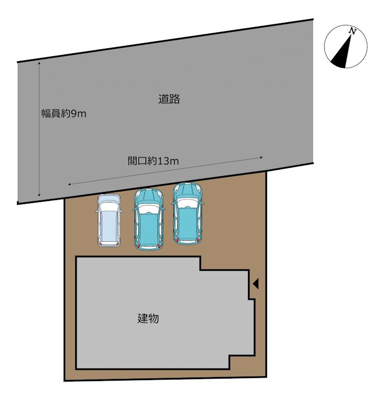 八戸市石堂1丁目　中古戸建 区画図