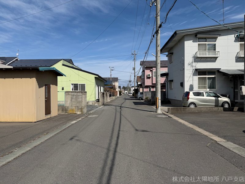八戸市石堂3丁目　建売住宅 現地写真（前面道路含む現地写真）