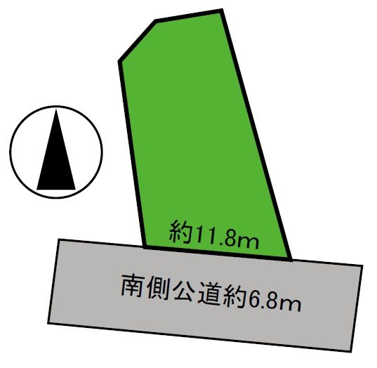 桔梗野一丁目9番3土地 間取図・土地図