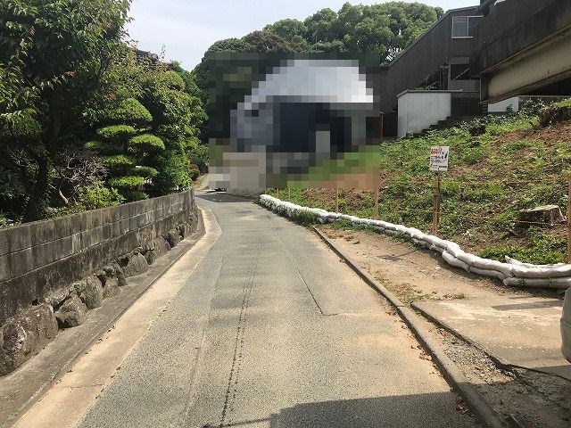 筑紫野市大字阿志岐　土地 現地写真（前面道路含む現地写真）