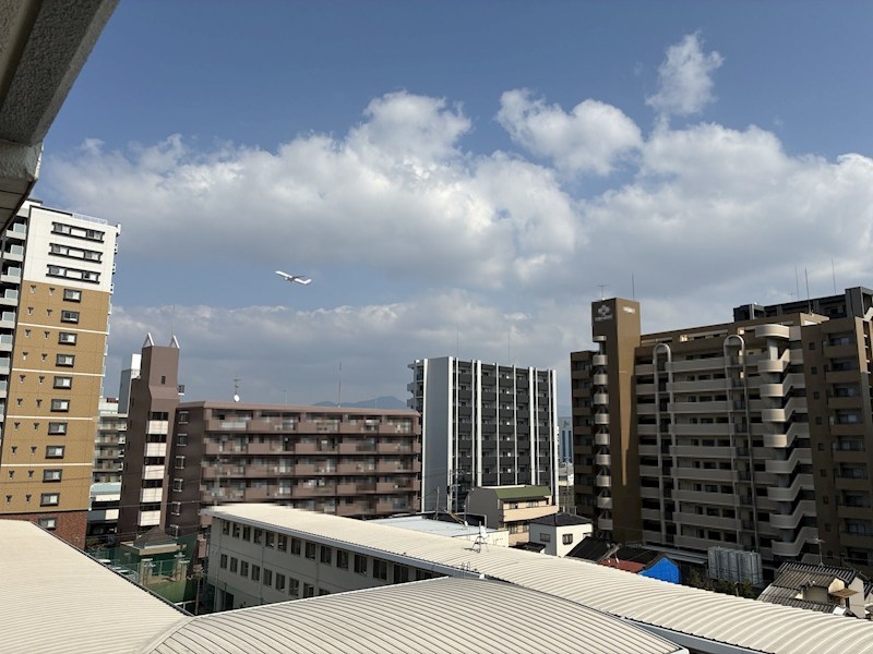 ツインタワー空港通り 現地写真（バルコニー）