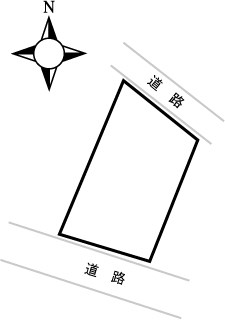兵庫県朝来市山東町早田 間取図・土地図