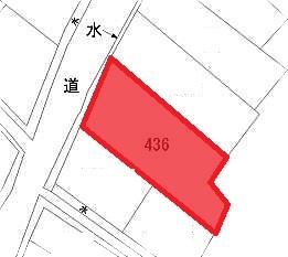 豊岡市竹野町竹野の土地 間取図・土地図