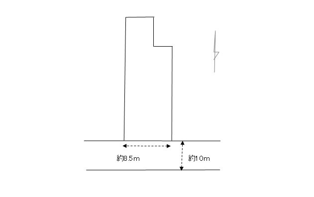 出石町松枝　土地 間取図・土地図
